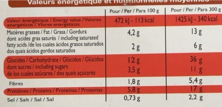 Leader Price Lasagne à la bolognaise packshot