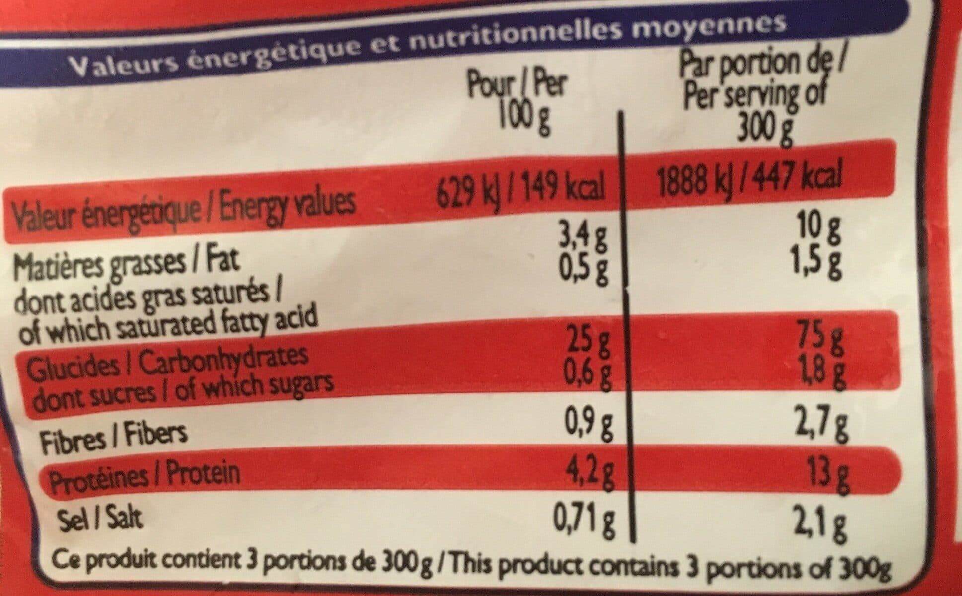 Leader Price Riz à la Cantonaise packshot