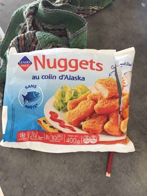 Leader Price Nuggets de Poisson Surgelé packshot