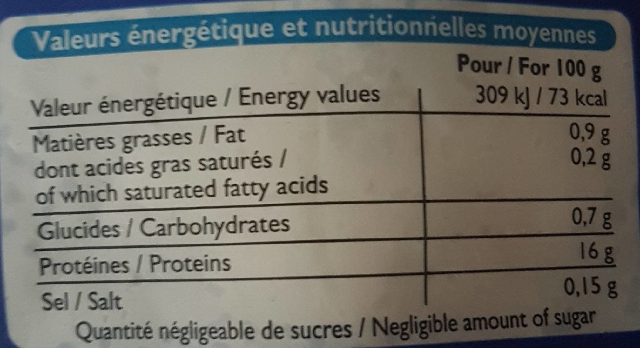 Leader Price Filets de Merlu Blanc avec Peau packshot