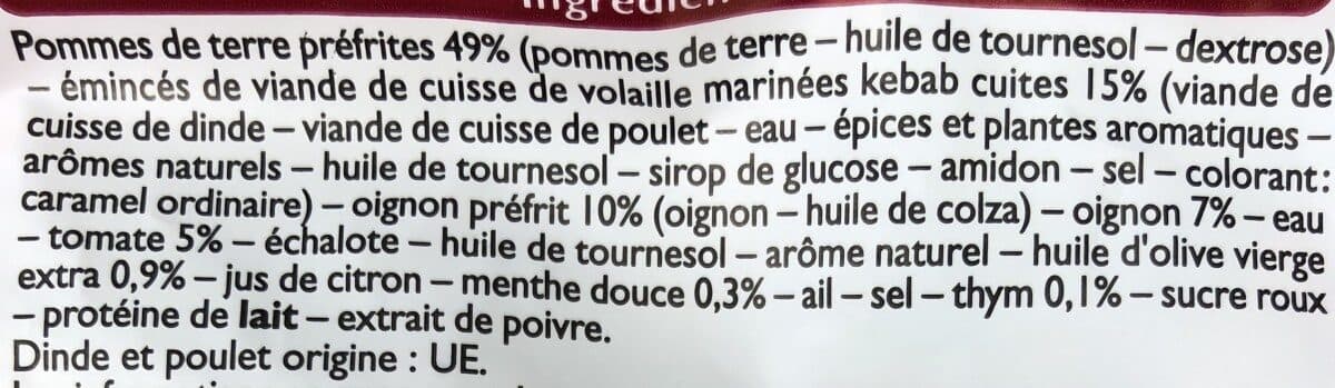 Leader Price Poêlée Façon Kébab LEADER PRICE packshot