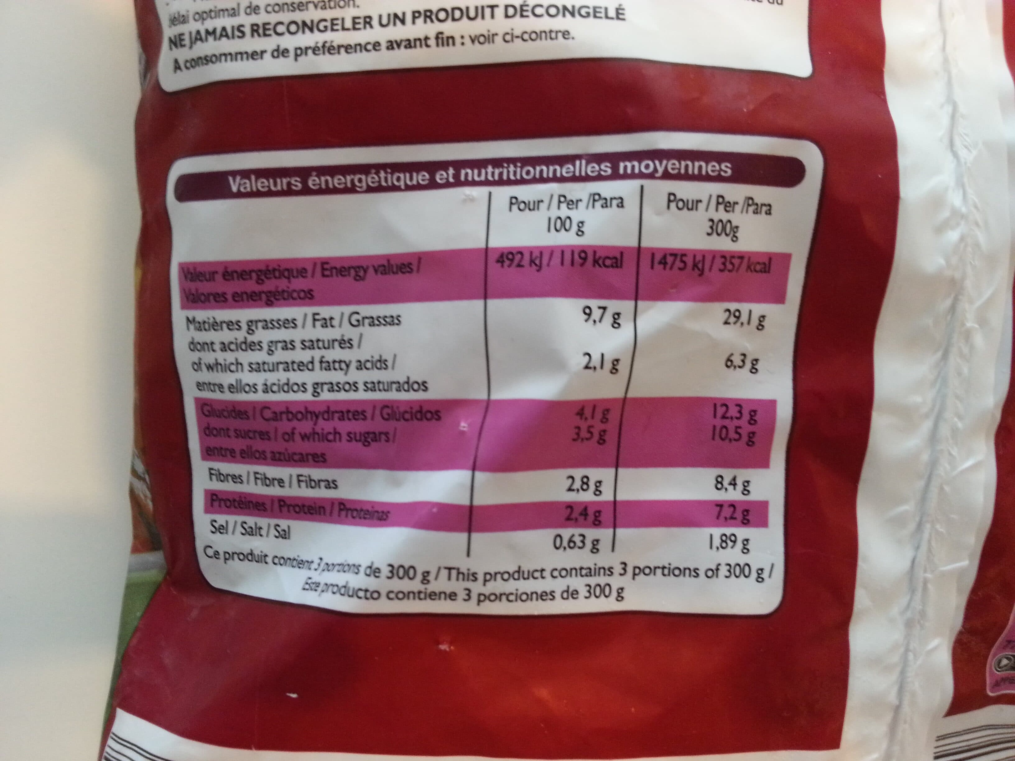 Leader Price Poélée aubergines et chèvre packshot