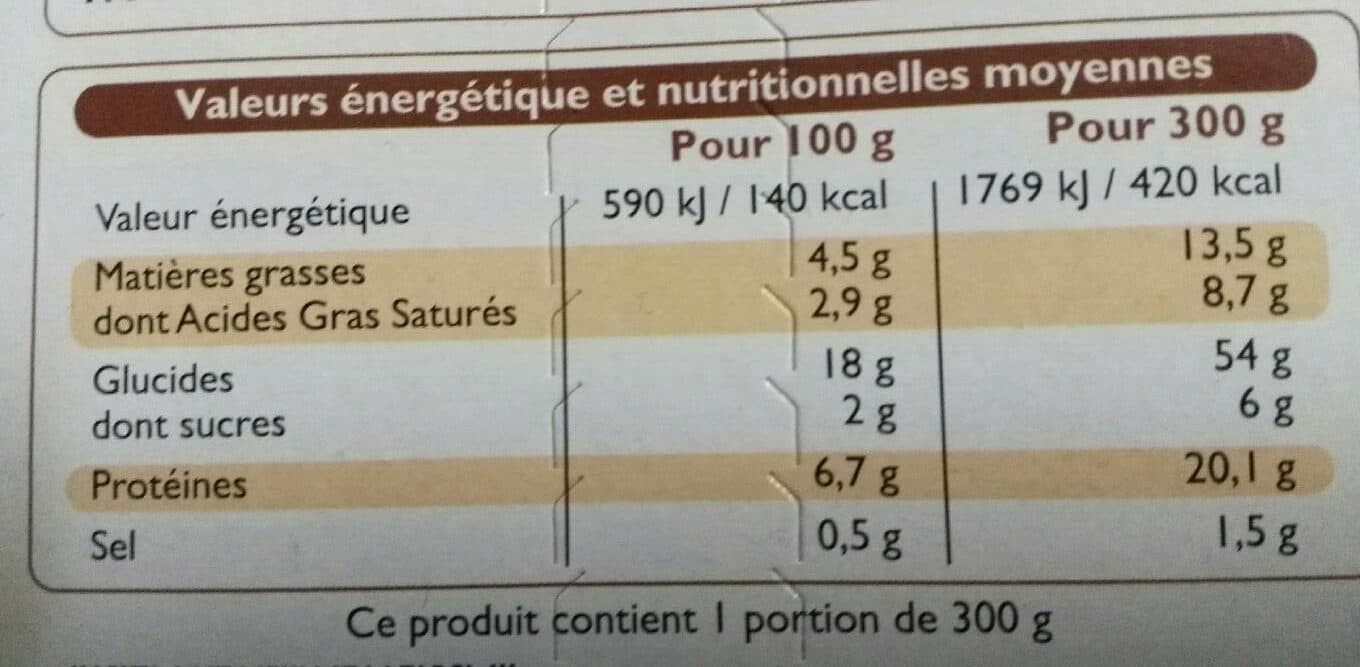 Leader Price Poulet au curry et riz Thaï packshot