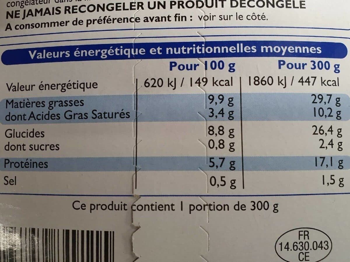 Leader Price Parmentier de morue packshot