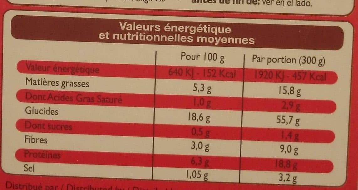 Leader Price Nouilles aux Légumes et au Poulet packshot