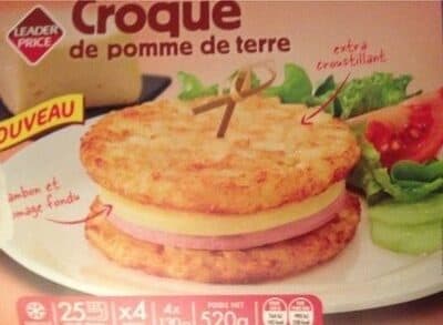Leader Price Croque de pomme de terre packshot