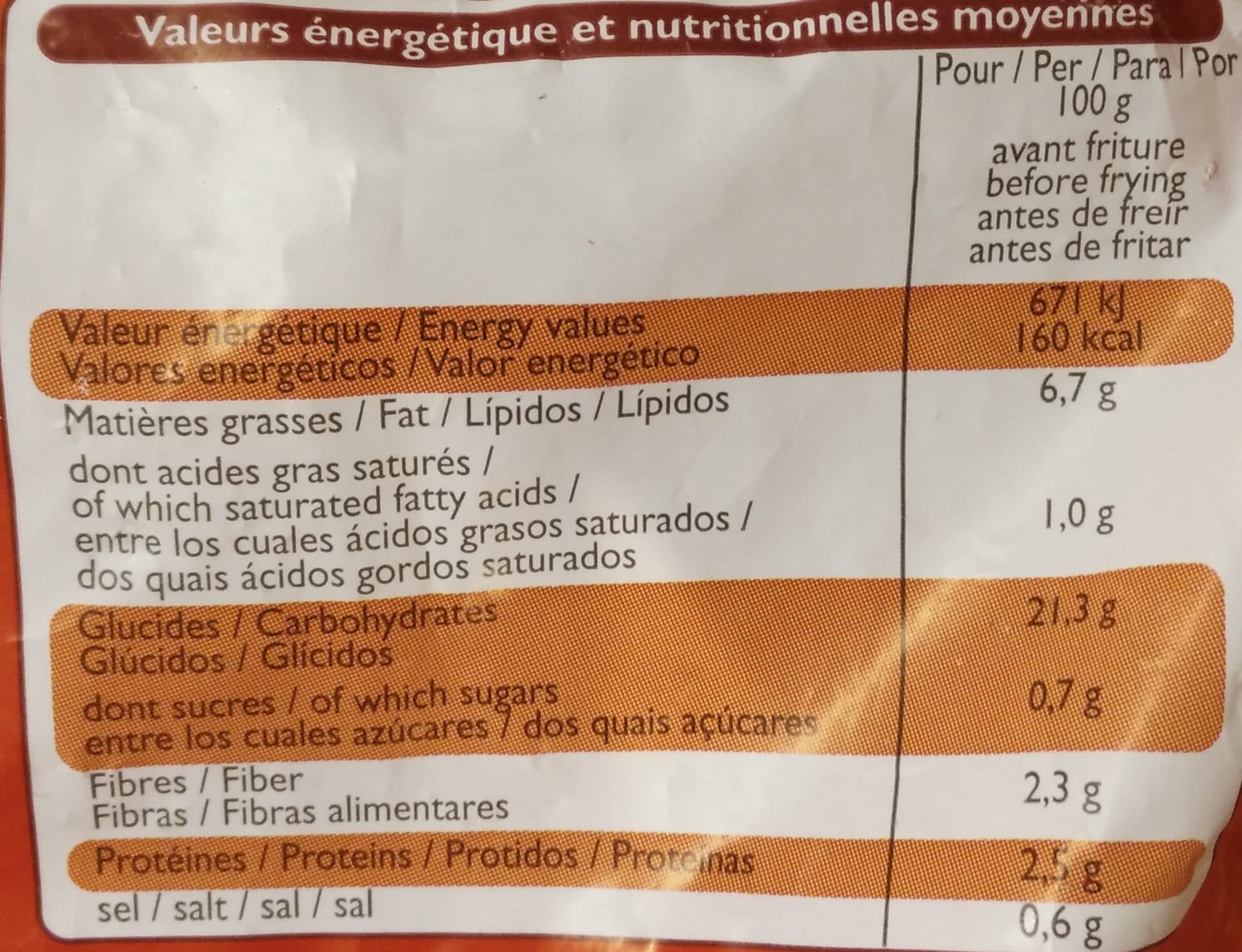 Leader Price Pommes de Terre Alphabet packshot