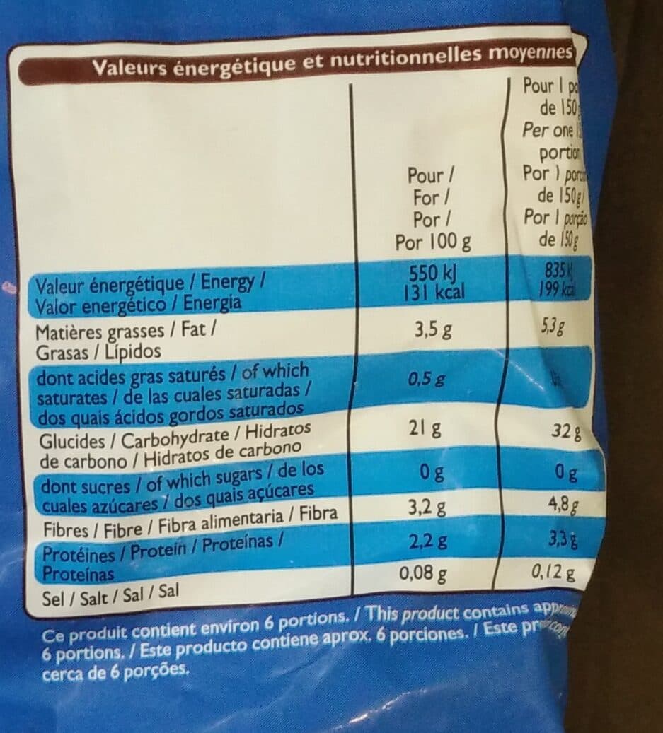 Leader Price Pommes allumettes packshot