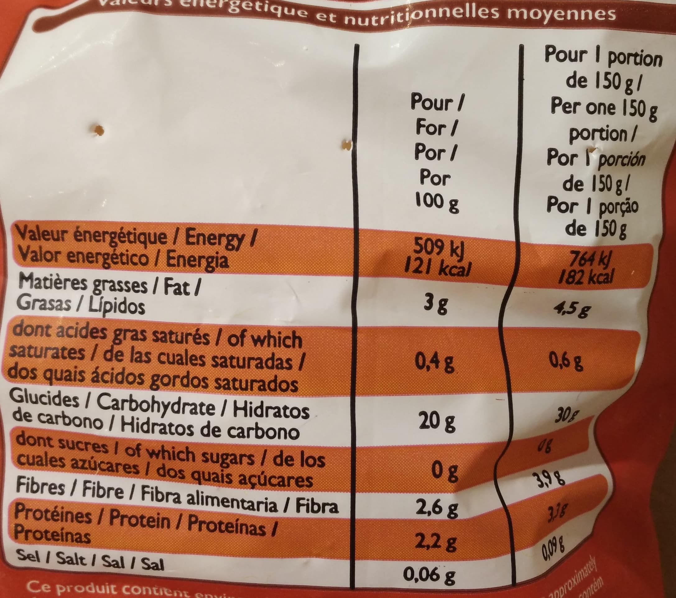 Leader Price Pommes de Terre Frites packshot