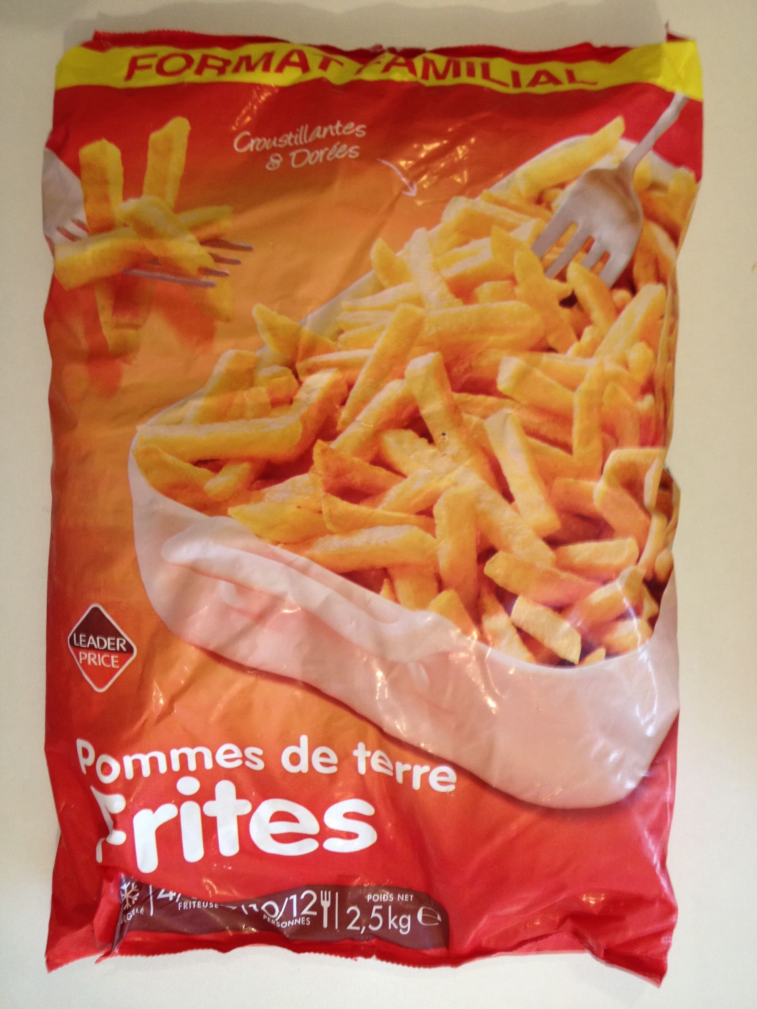 Leader Price Pommes de terre frites packshot