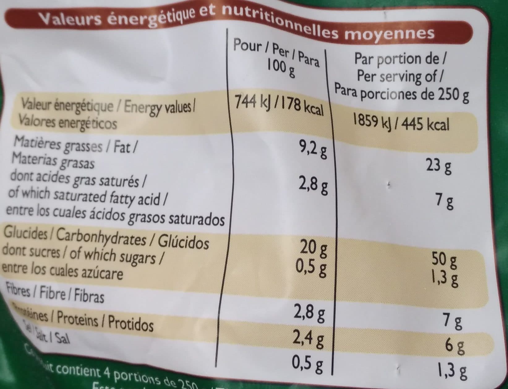 Leader Price Pommes de Terre Méditerranée packshot