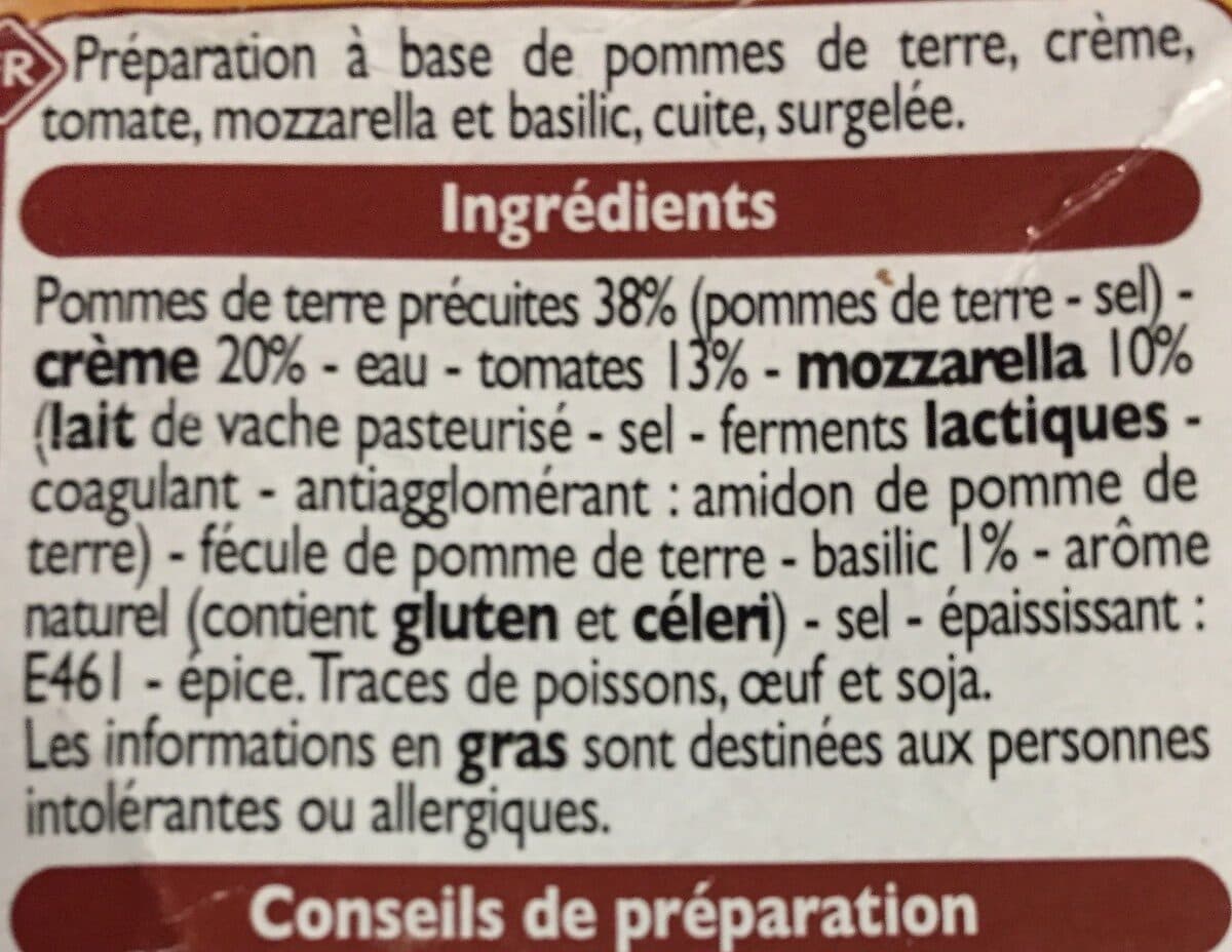 Leader Price Mini Gratin Méditerranéen packshot