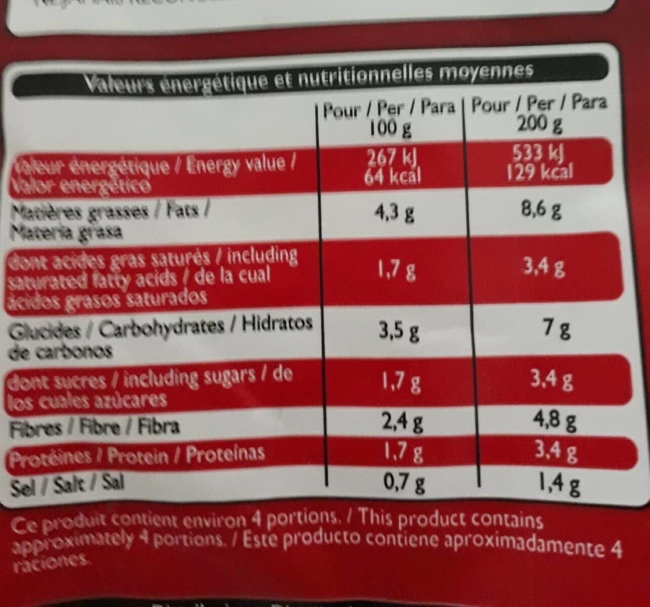 Leader Price Légumes Cuisinés à la Chinoise packshot