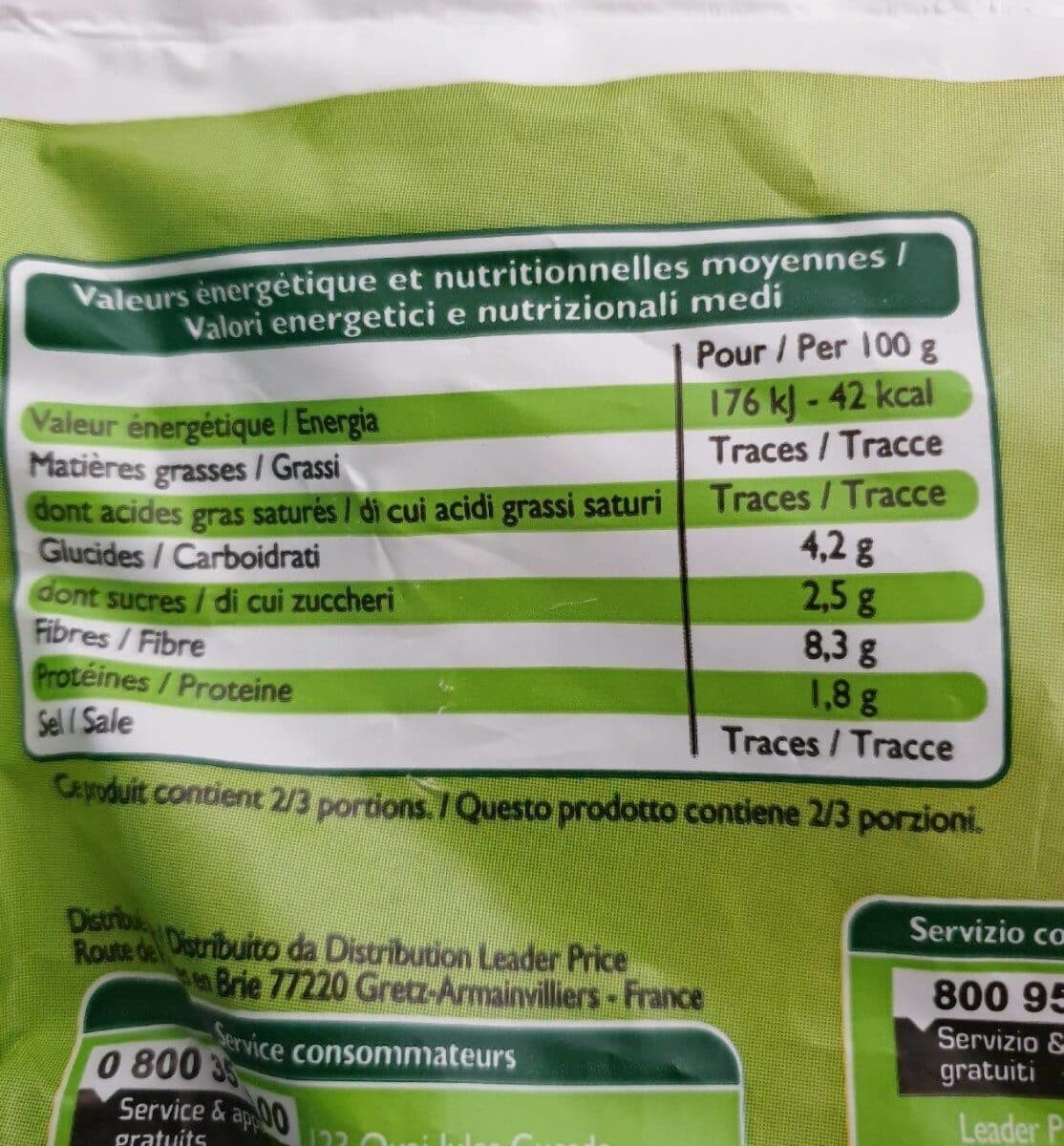 Leader Price Fonds artichauts packshot