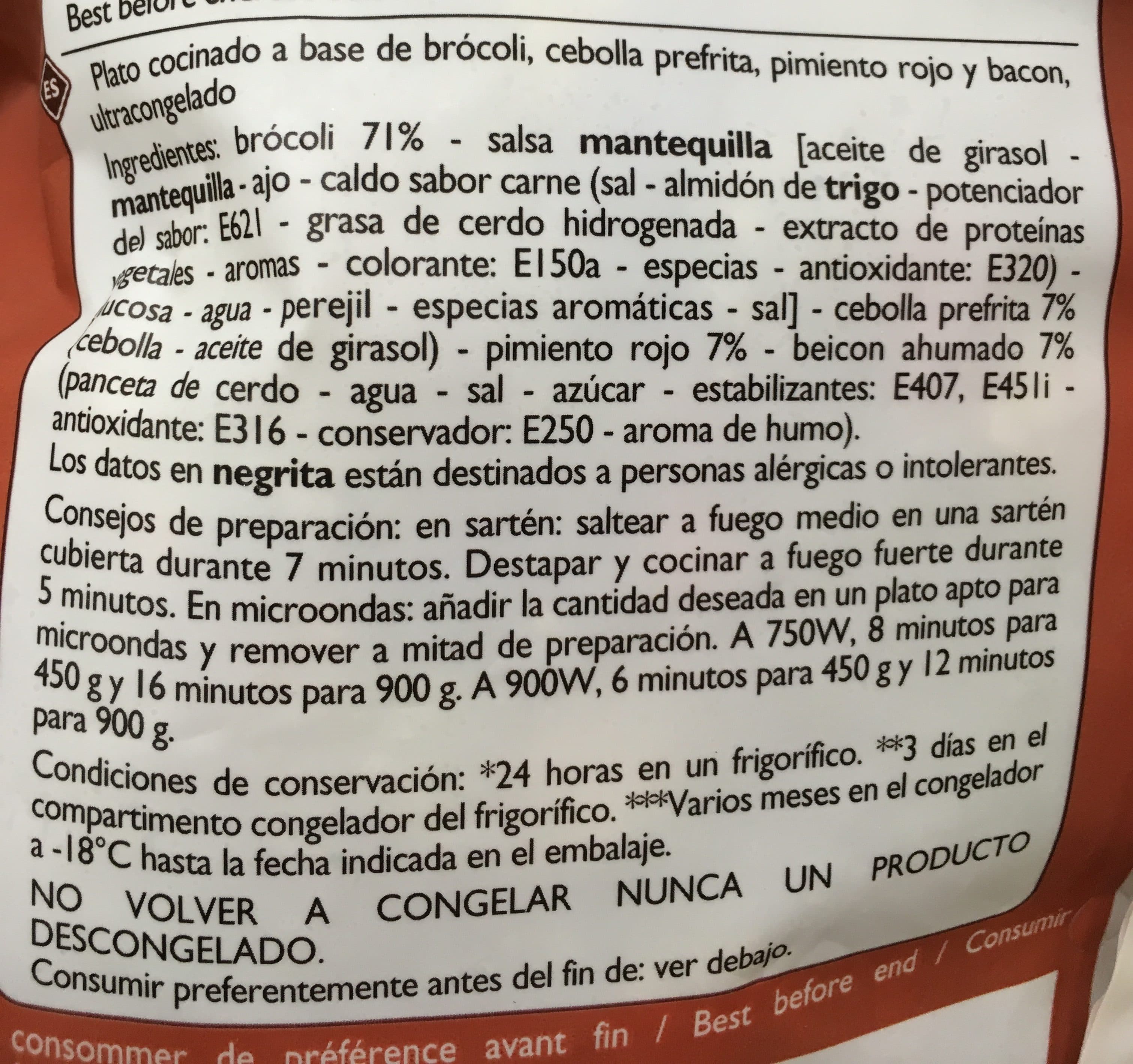 Leader Price Brocolis a la campagnarde packshot