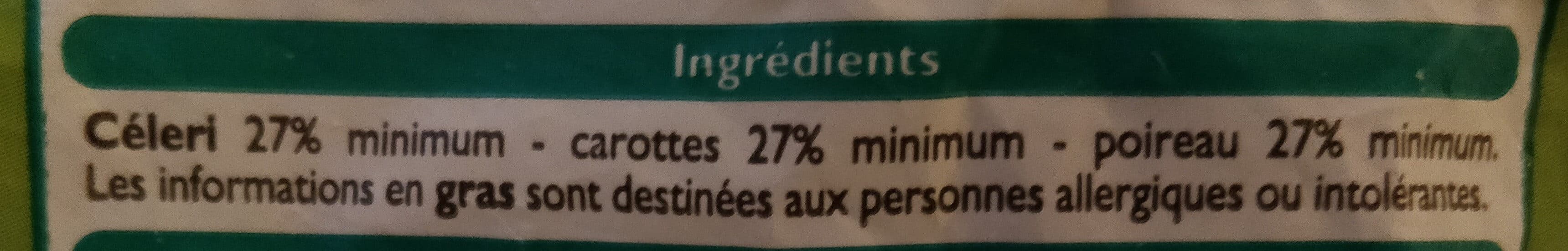 Leader Price Julienne de légumes packshot