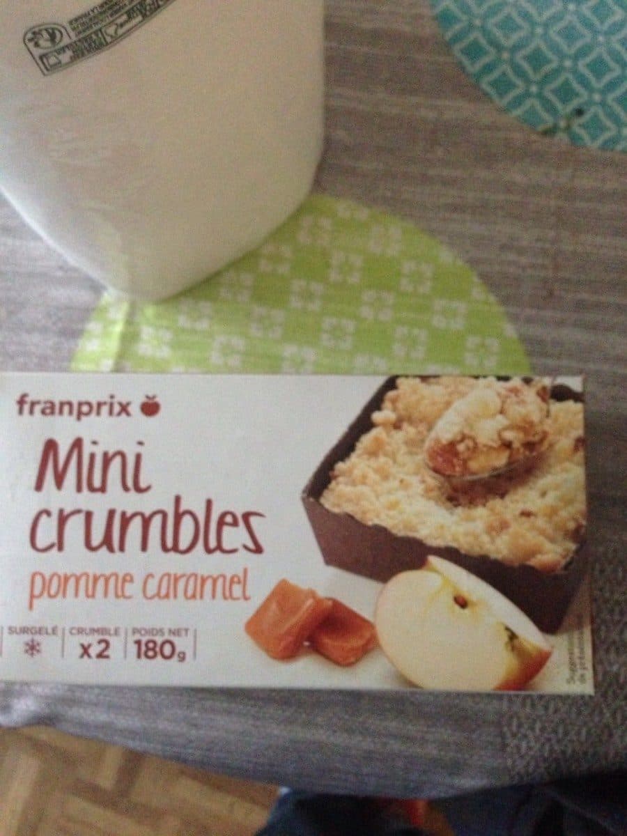 Franprix Mini crumbles packshot