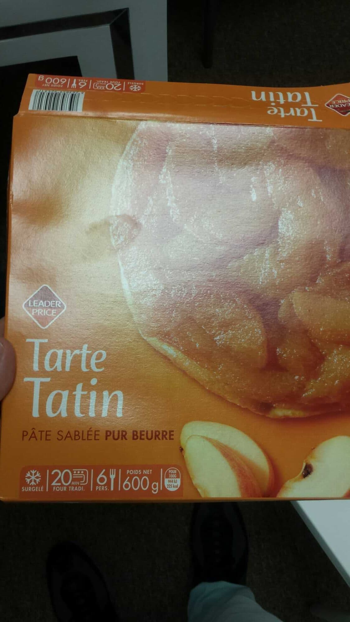 Leader Price Tarte Tatin LP packshot