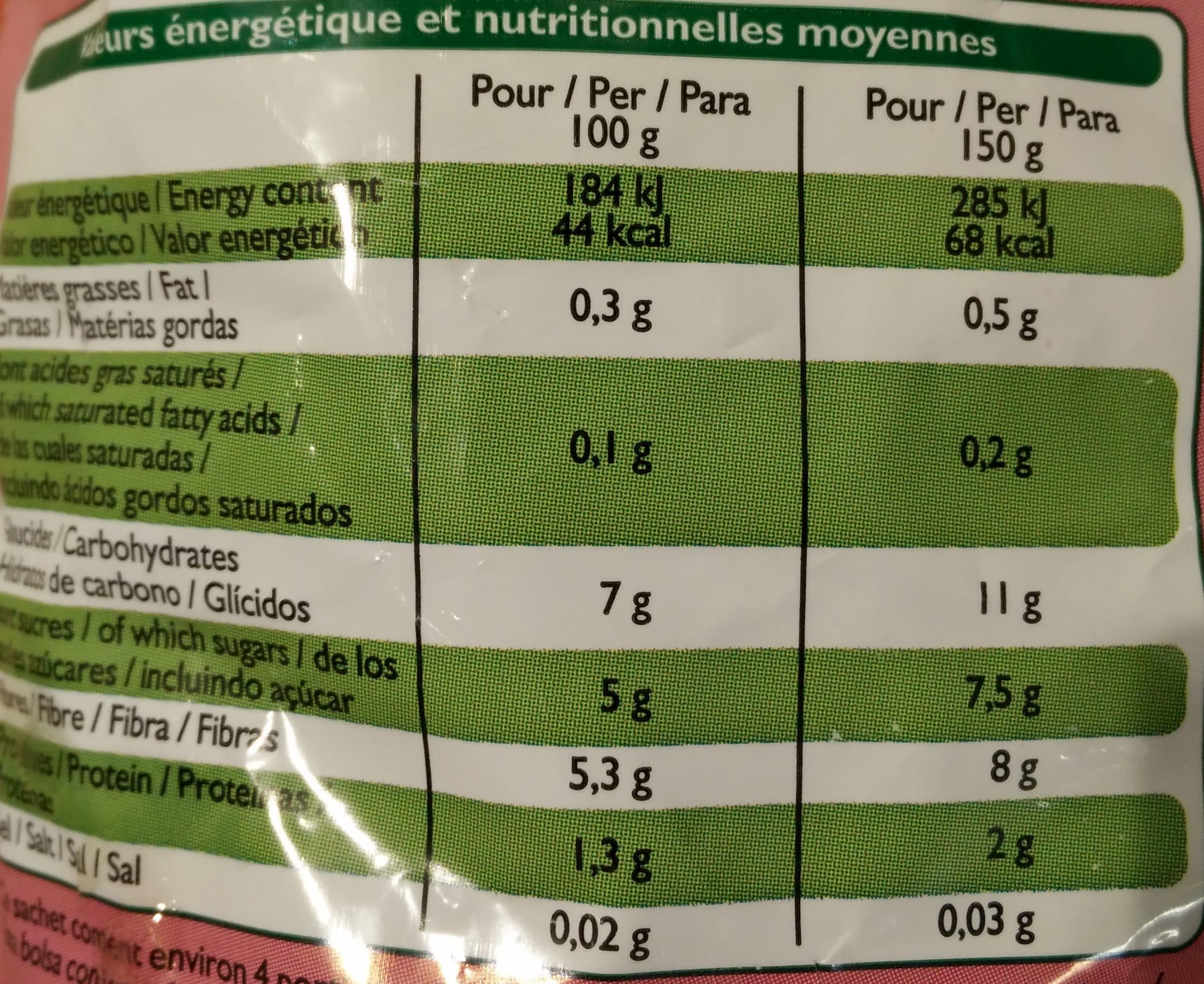 Leader Price Framboises Entières packshot