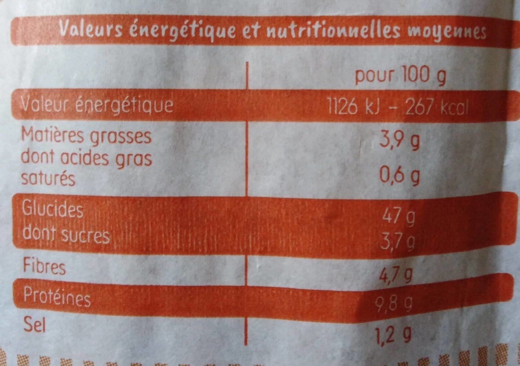Leader Price Baguette aux céréales packshot