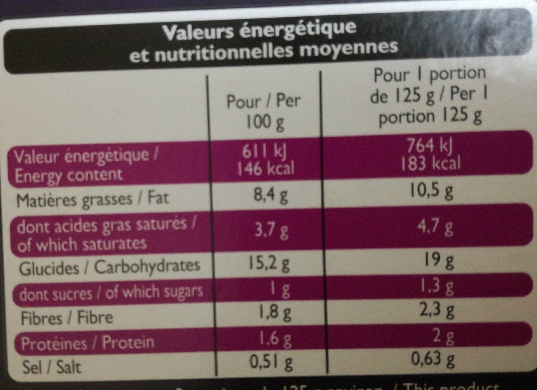 Leader Price Écrasé de pommes de terre à la truffe blanche d'été packshot
