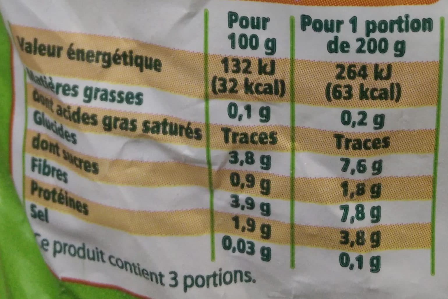 Leader Price Bio - Haricots Verts Très Fins packshot