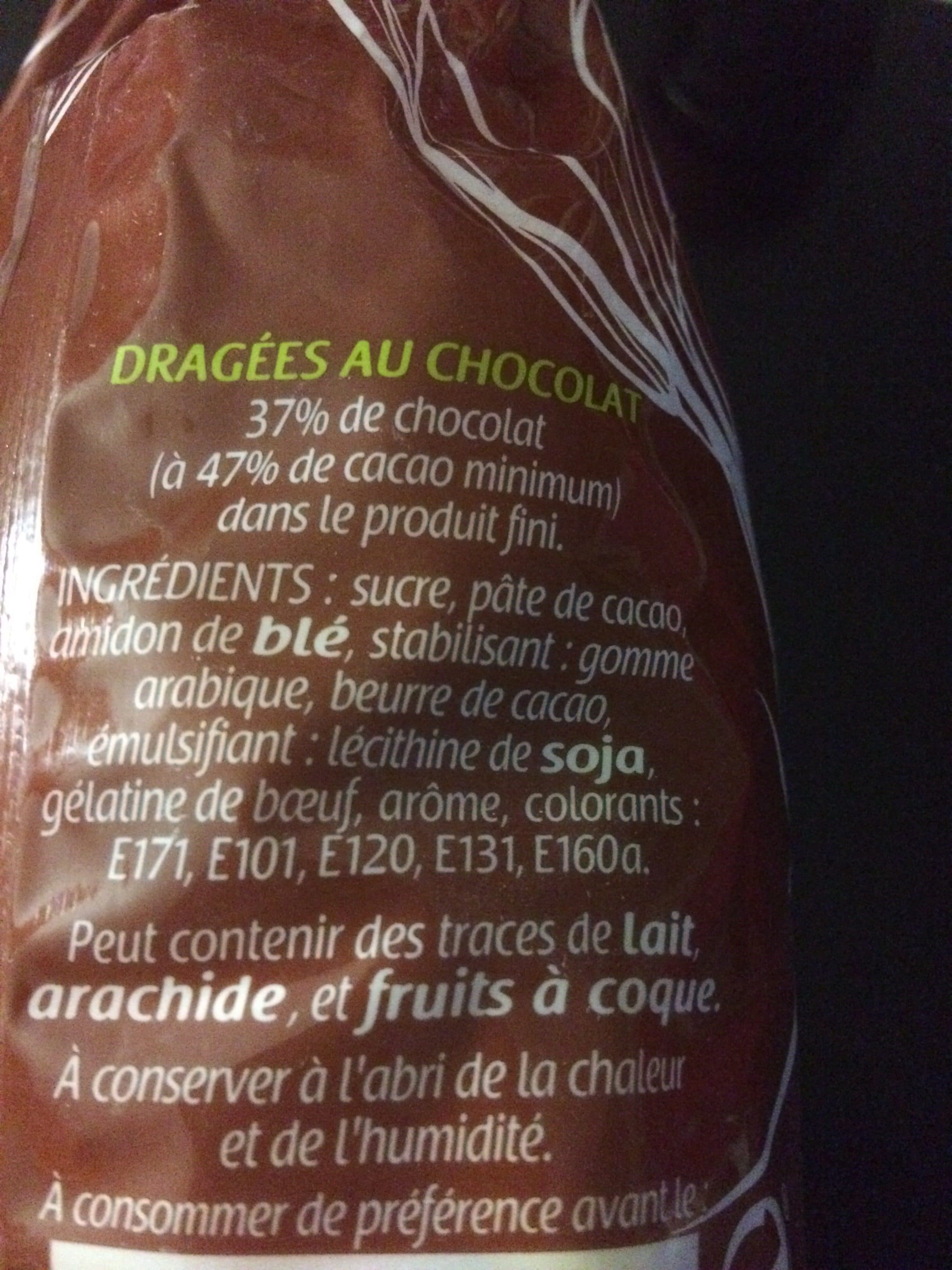 Lidl Dragées Au Chocolat packshot