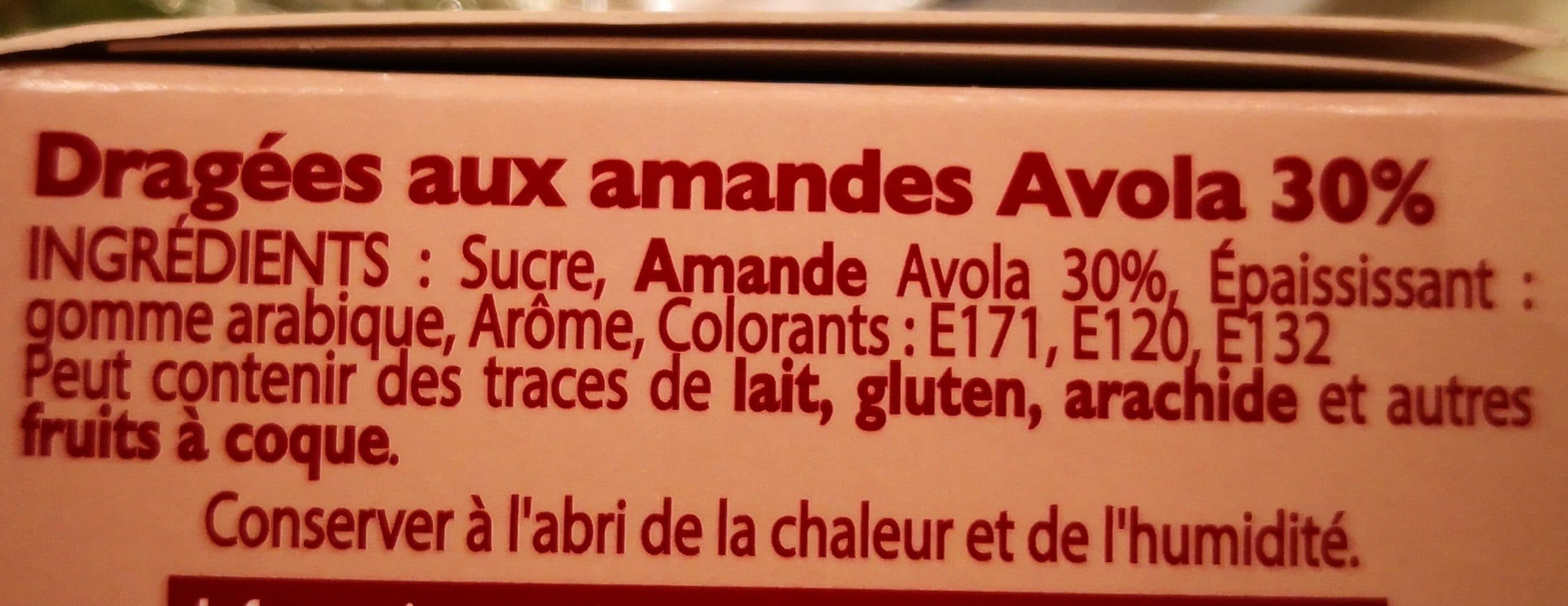 Régence Dragées aux amandes Avola packshot