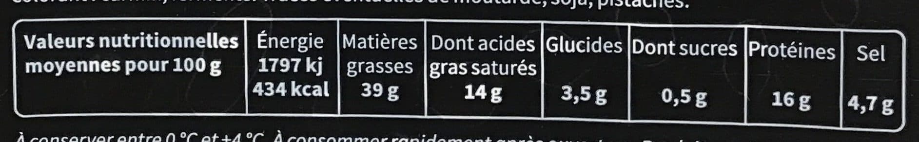 Berni Les Tréfines Salami Danois packshot