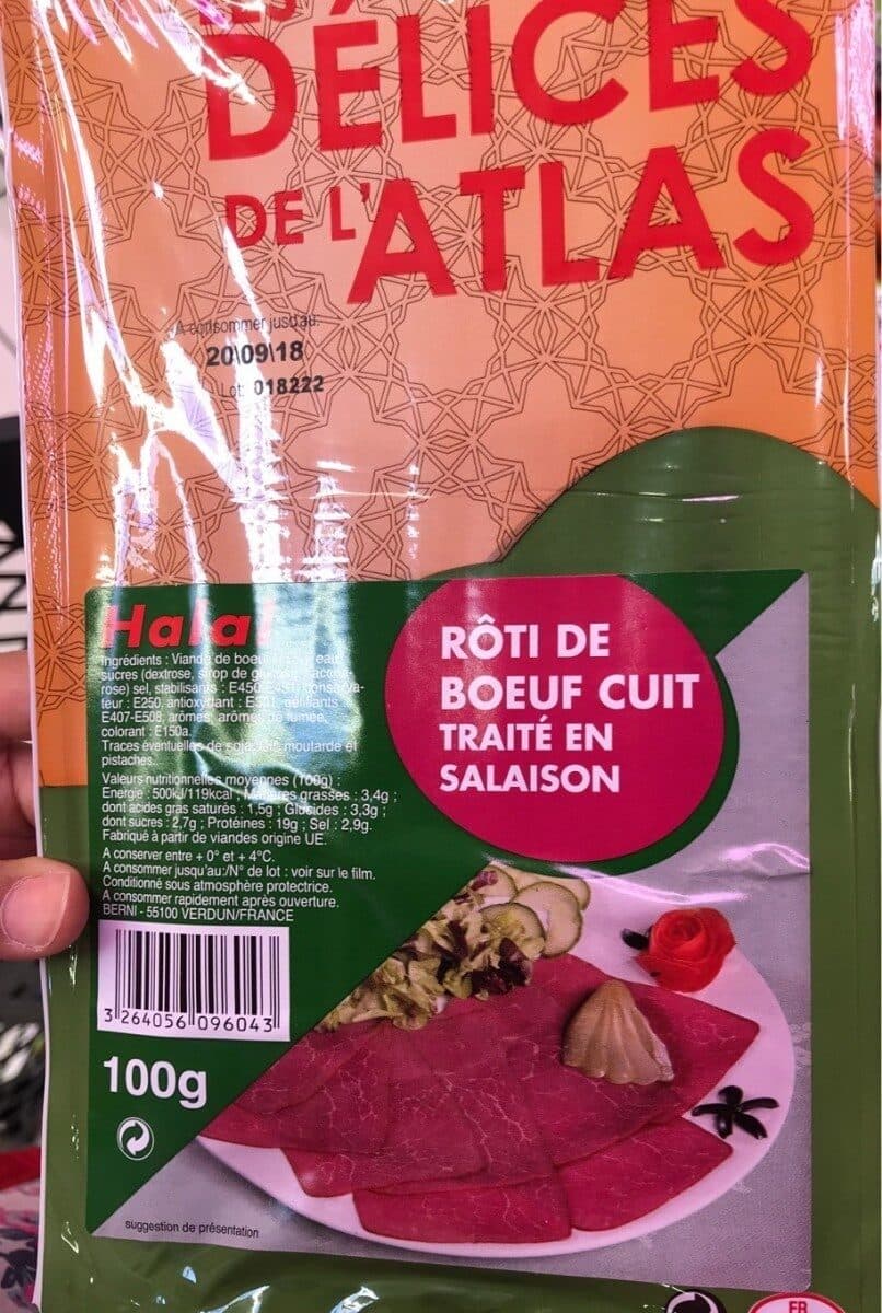 Berni Roti de boeuf cuit en salaison packshot