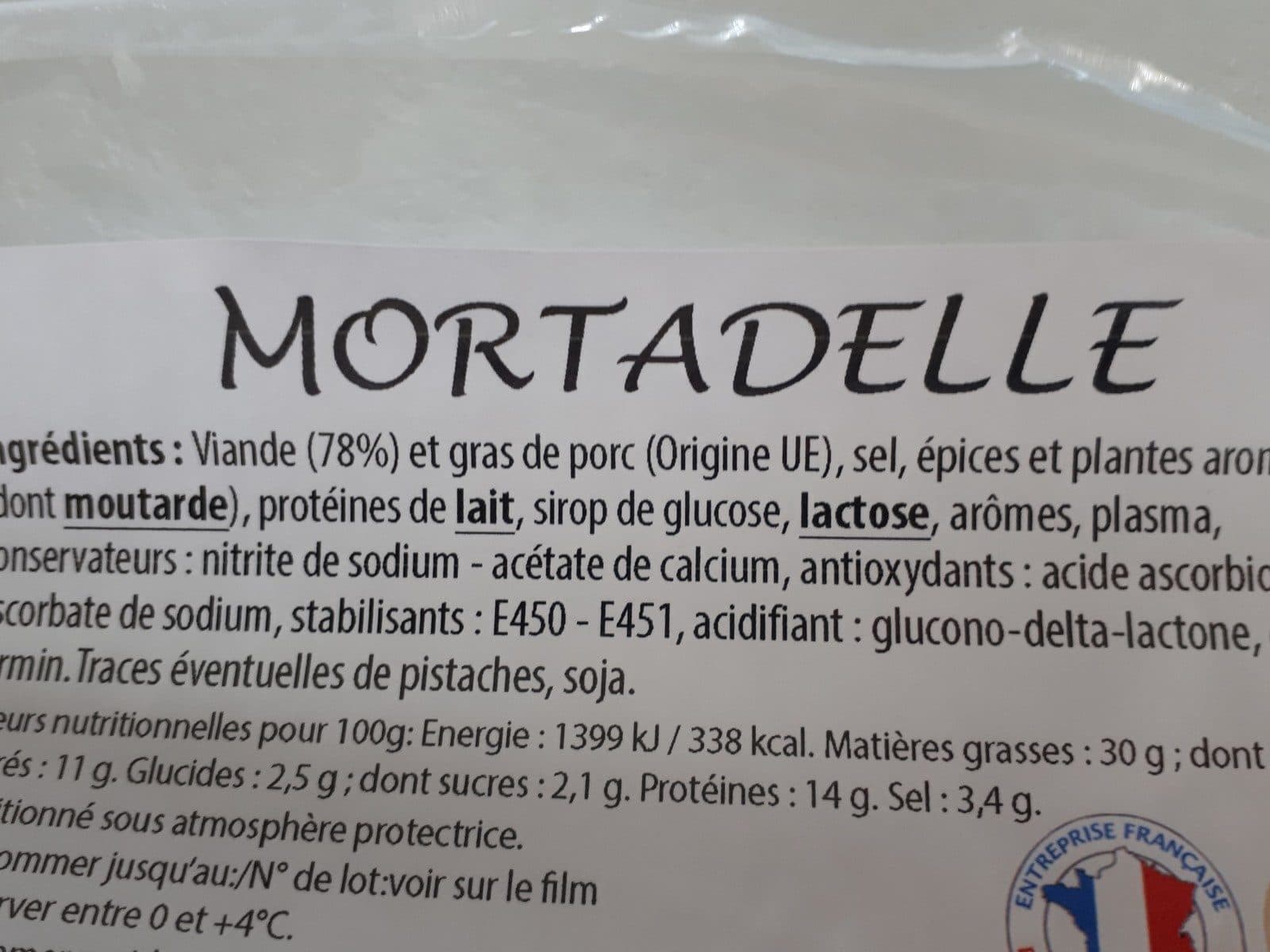 Berni Mortadelle packshot