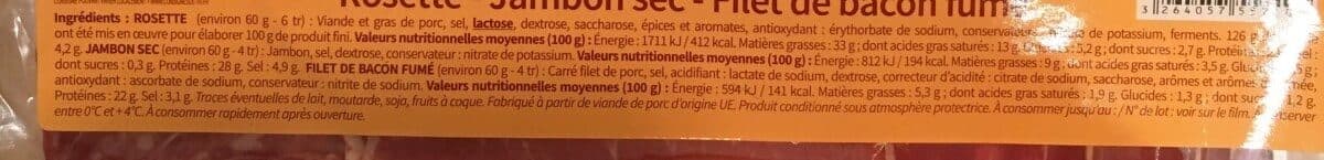 Berni Raclette charcuterie packshot