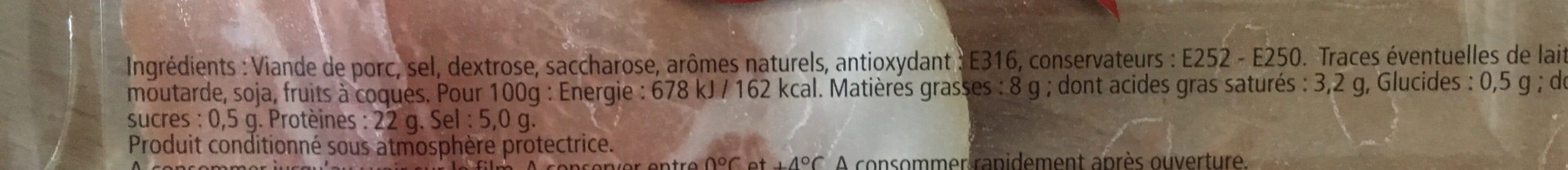 Open Food Facts Jambon Cru packshot