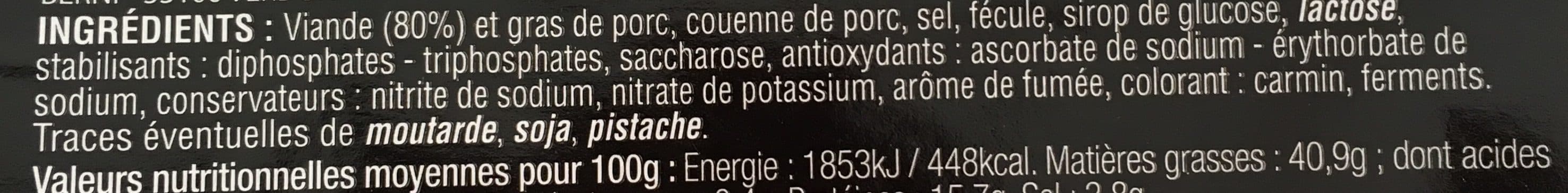 Les Ecofines Salami danois packshot