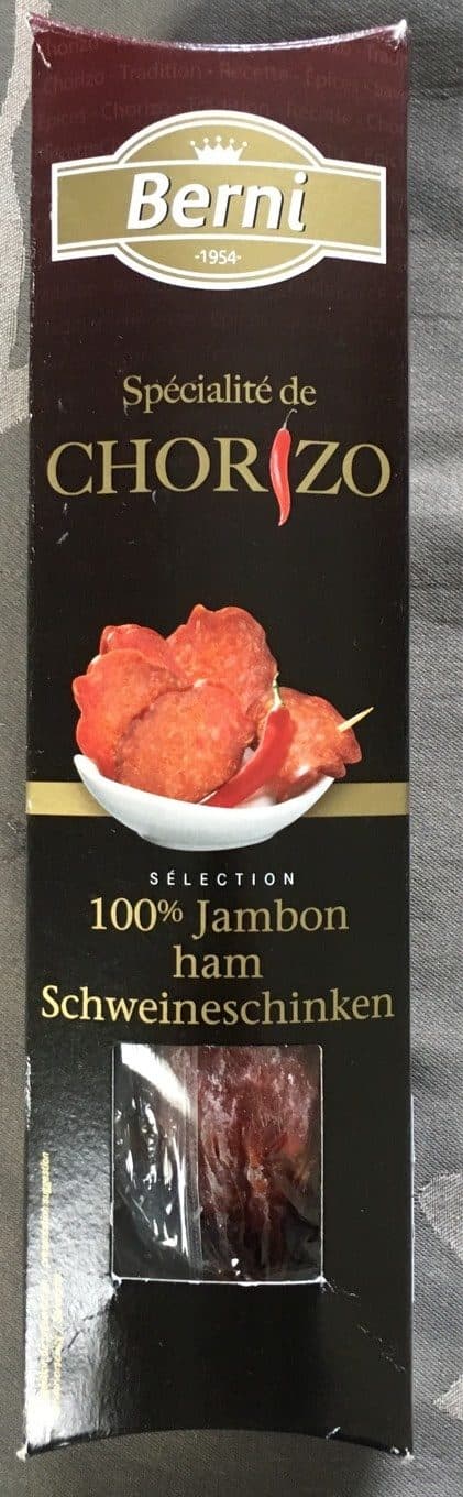 Berni Chorizo packshot
