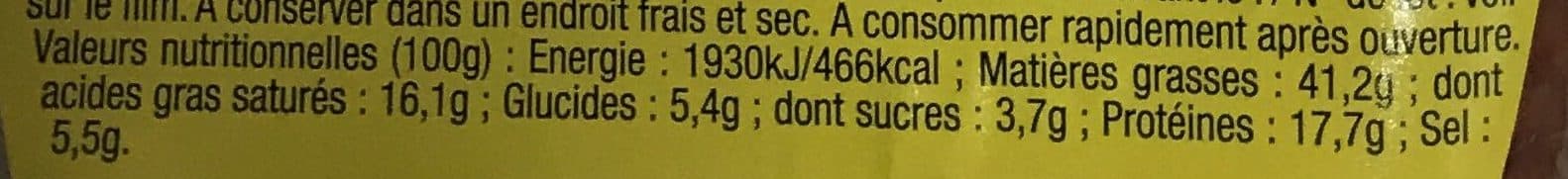 Berni Chorizo pur porc Fort packshot