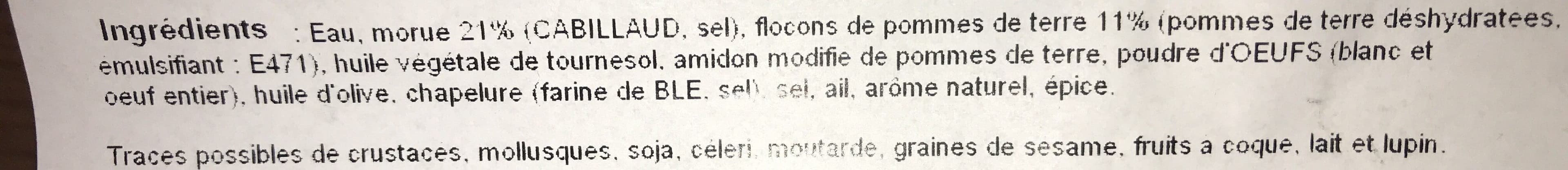 Open Food Facts Brandade de morue packshot