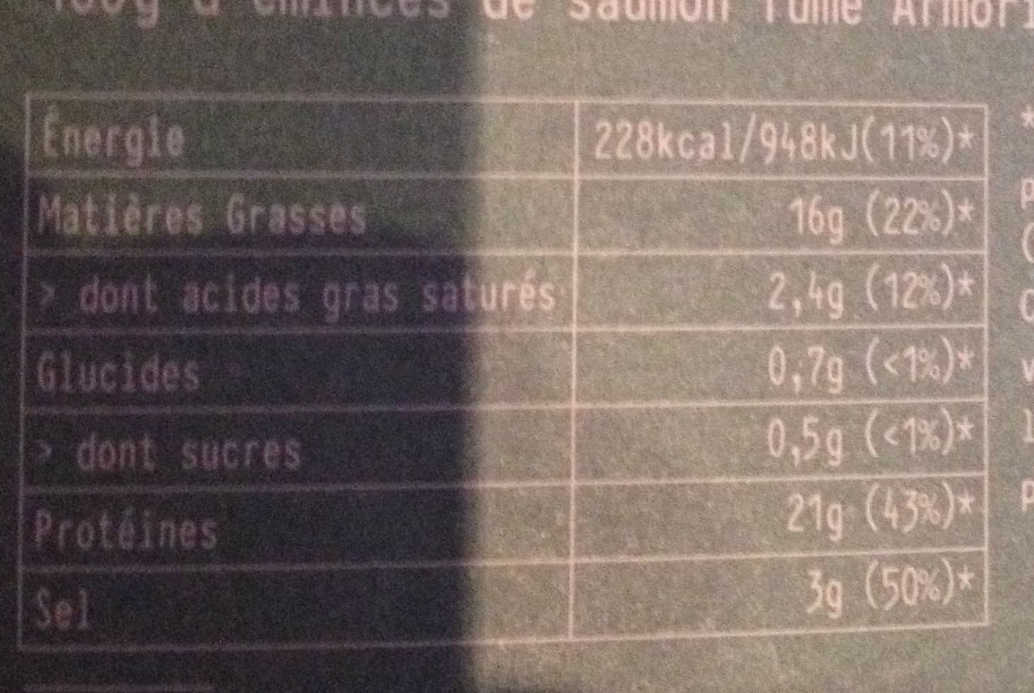 Armoric Emincés de saumon fumé aneth & citron packshot