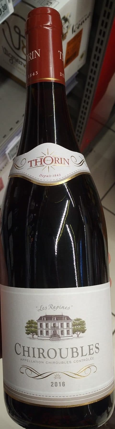 Thorin Les Rapines - Chiroubles packshot