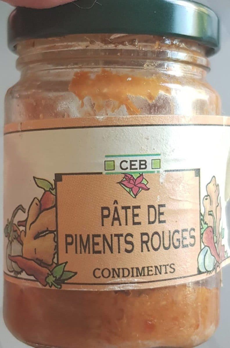 Open Food Facts Pâte De Piments Rouges packshot