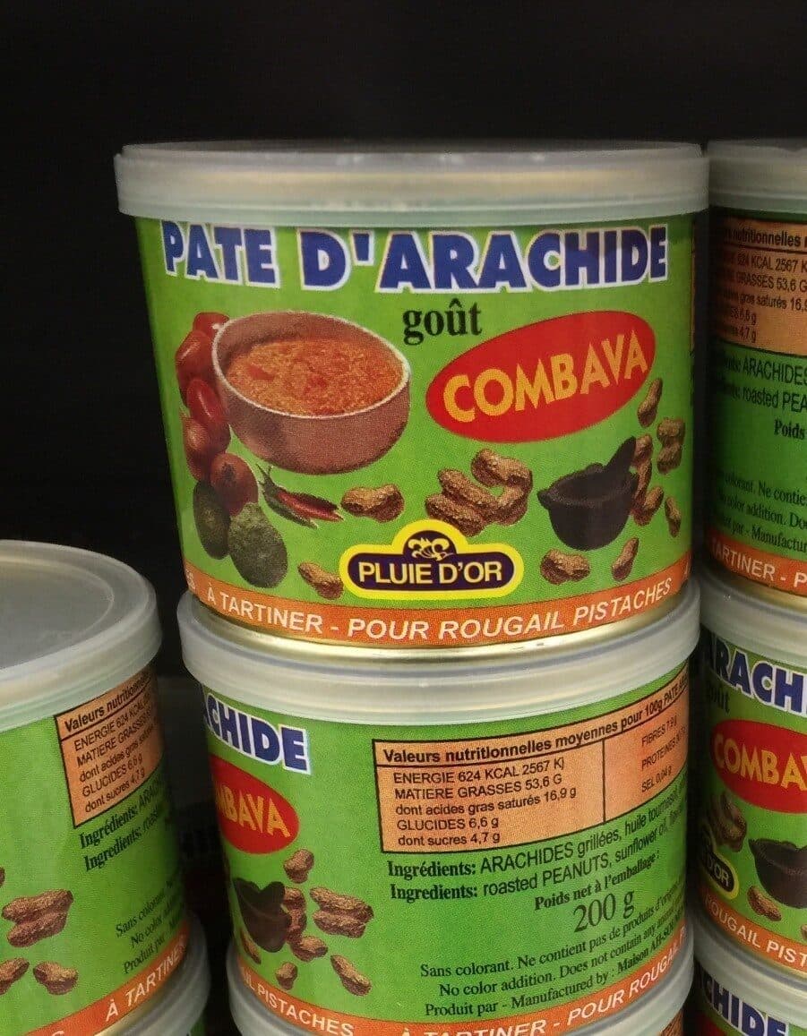Open Food Facts Pate d arachide gout combava packshot