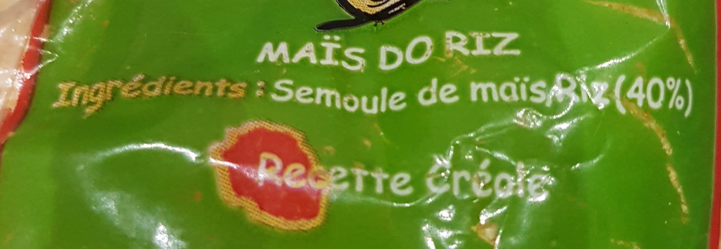 Croc Inter Maïs donc Riz packshot