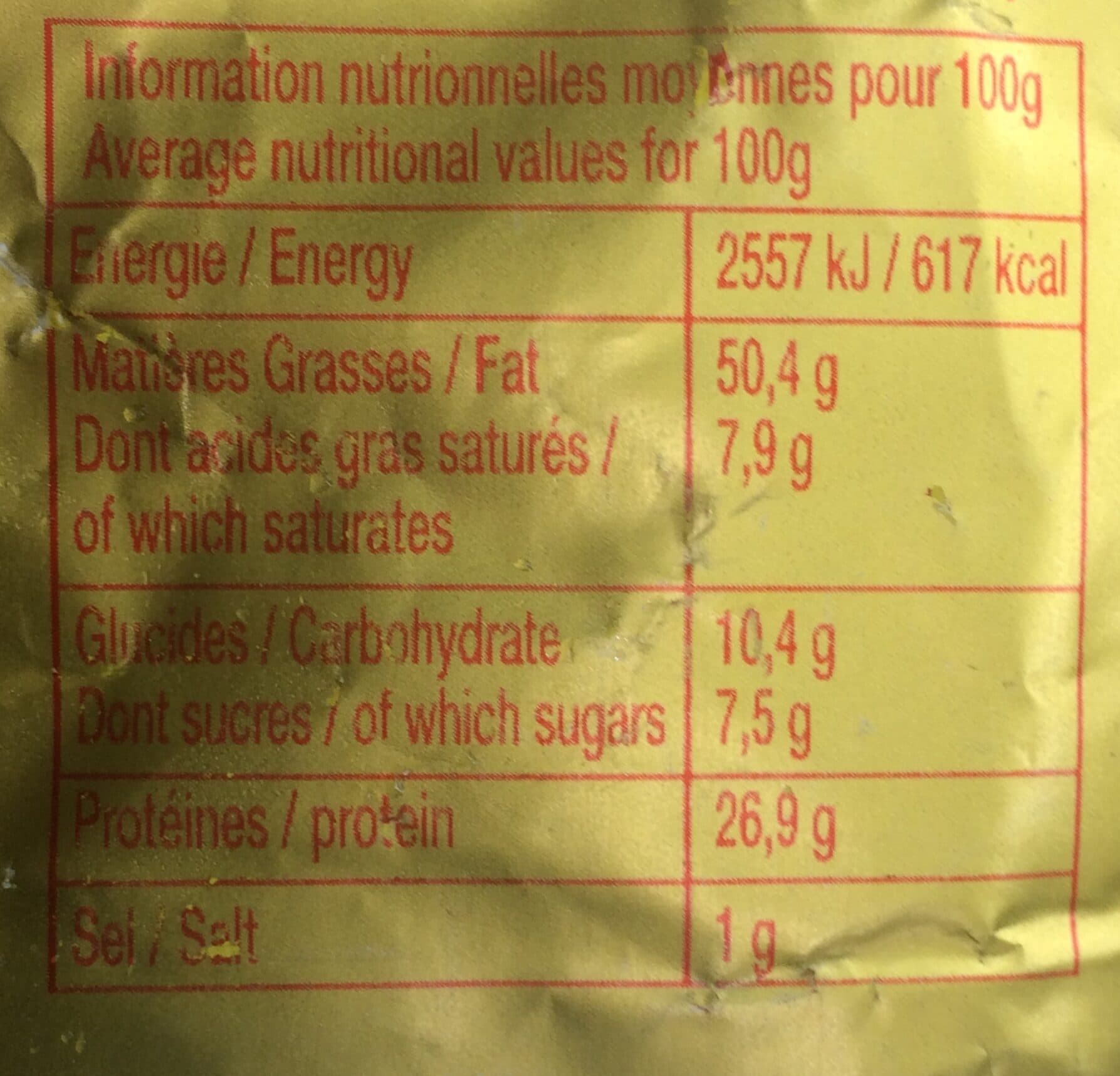 Nutsy Cacahuetes packshot