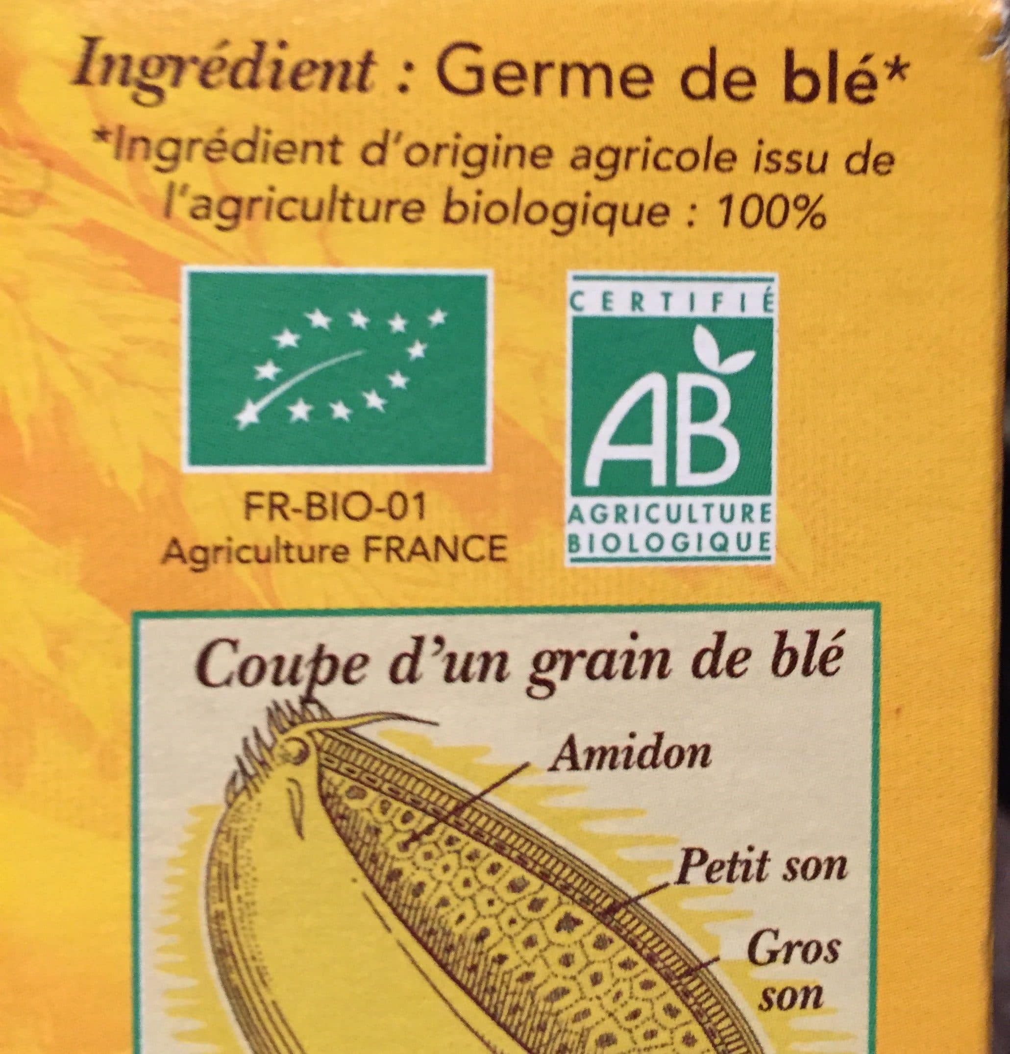Abbaye de Sept-Fons Germe de Blé packshot