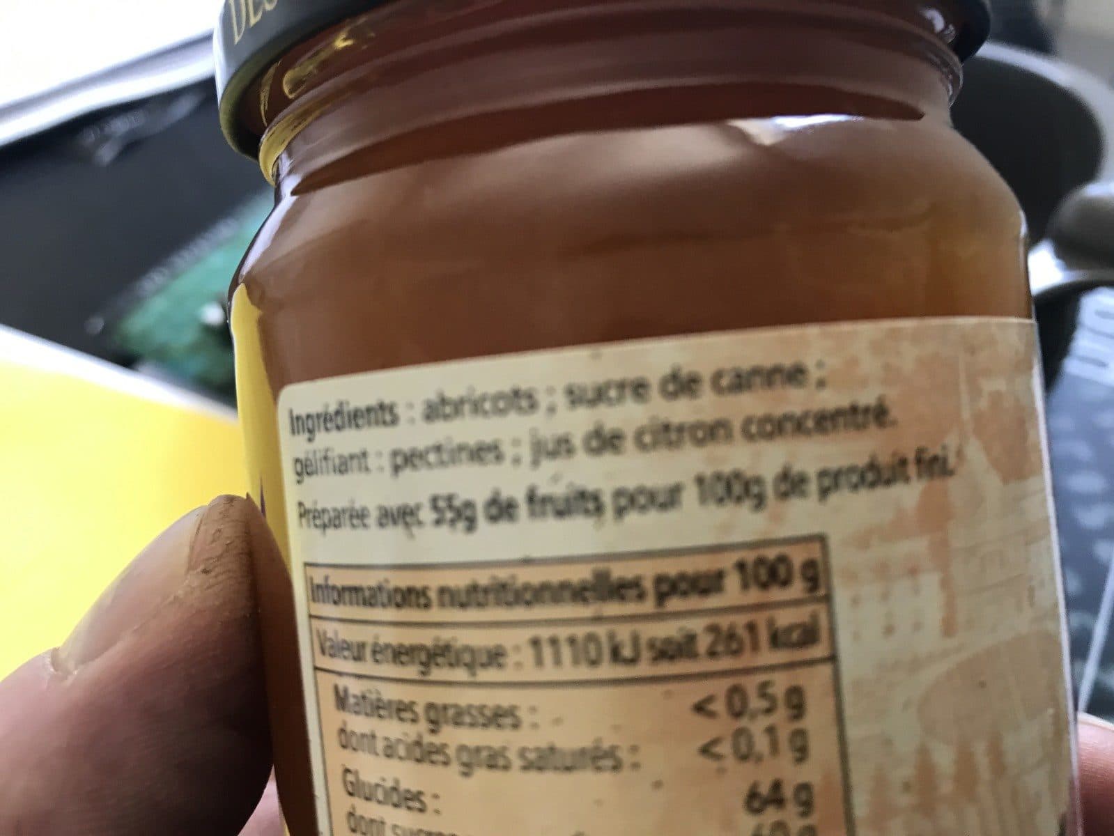 Abbaye de sept fons Confiture extra packshot