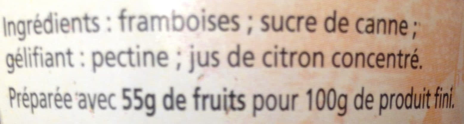 Abbaye de Sept-Fons Confiture Extra Framboises packshot