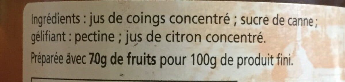 Abbaye de Sept-Fons Gelée extra Coings packshot