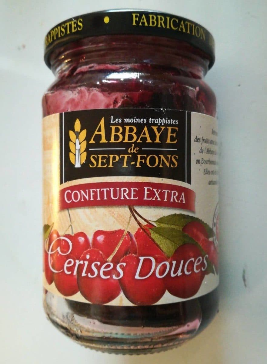 Abbaye de Sept-Fons Confiture extra cerises douces packshot