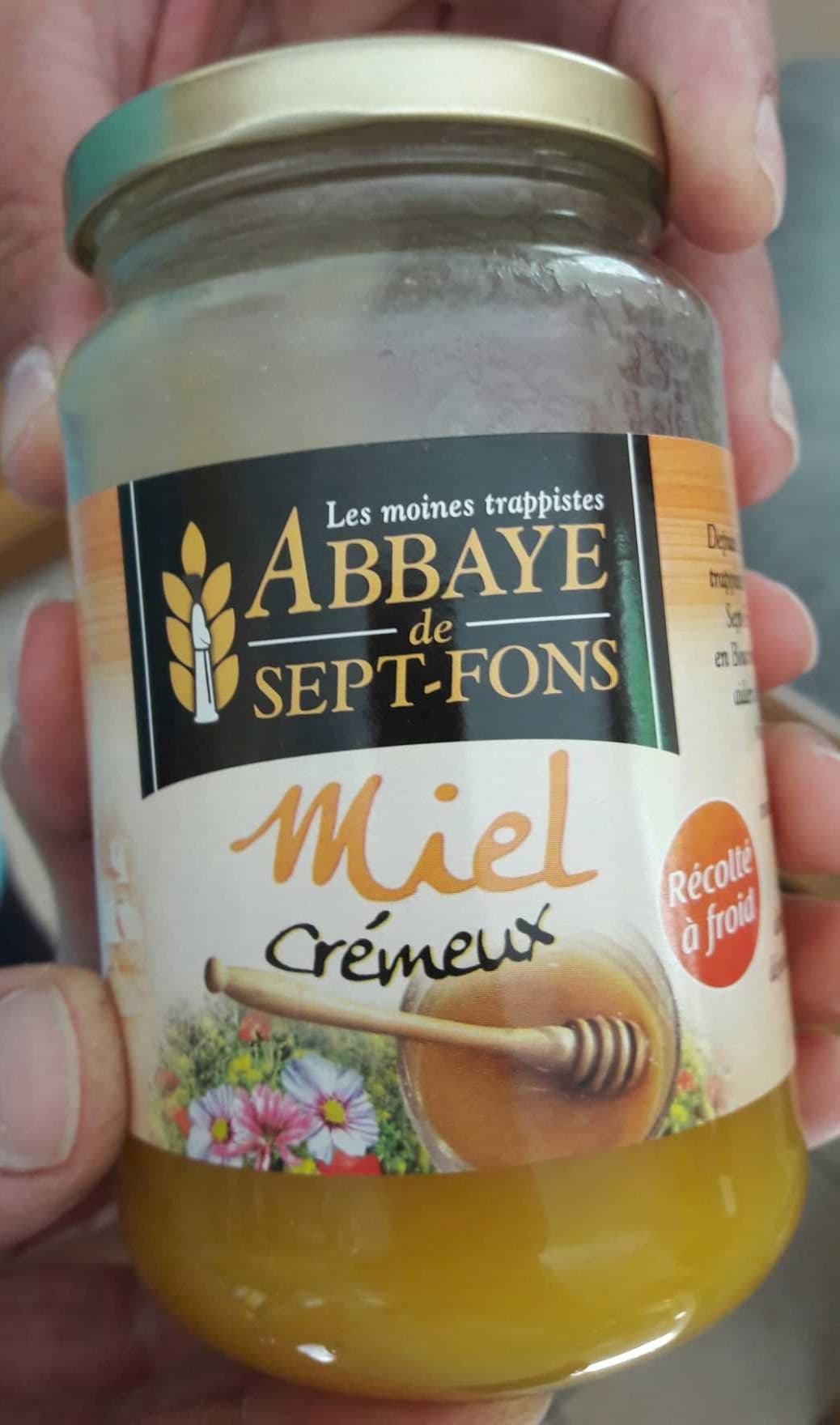 Abbaye de Sept-Fons Miel crémeux packshot