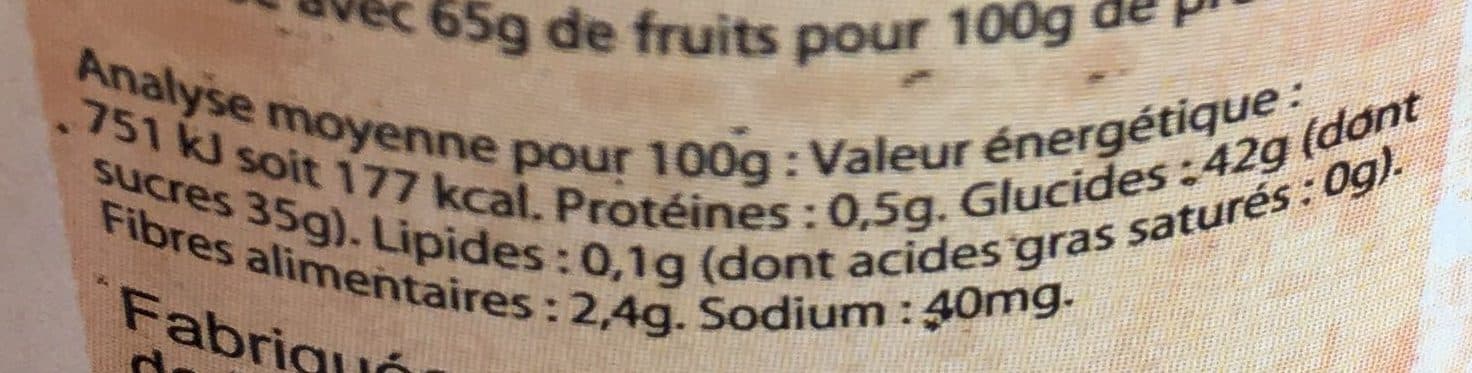 abbaye de sept fons confiture allégée bio Fraises packshot